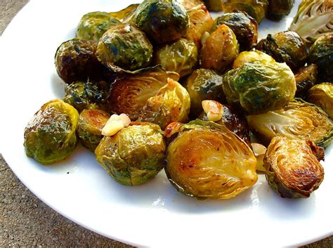 roasted Brussels sprouts with hazelnuts